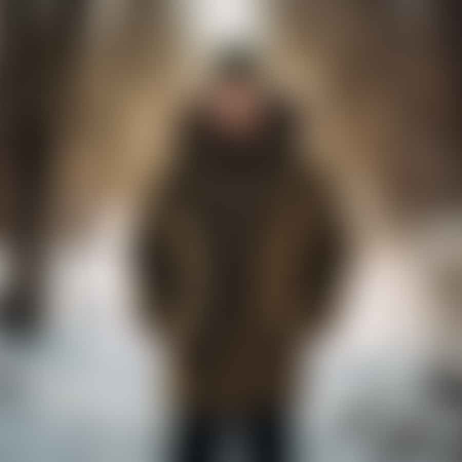 Carhartt Parka in a winter setting